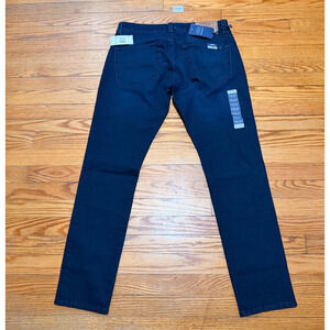 Buffalo David Bitton Skinny Max Jeans Men 31x30 Dark Wash Sanded BM22589 NEW